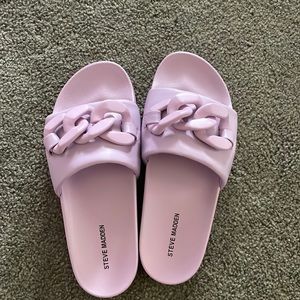 NWOB Steve Madden slides